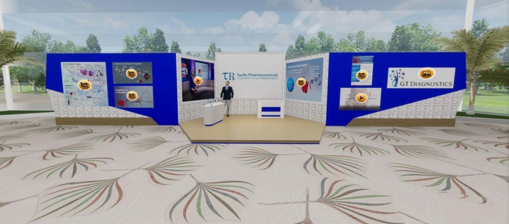 TauRx virtual booth